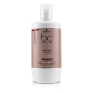 Schwarzkopf/シュワルツコフ+BCBonacure Peptide深く補修、栄養補給トリートメント（傷んだ髪用）+750ml/25.3oz ブランドコスメ