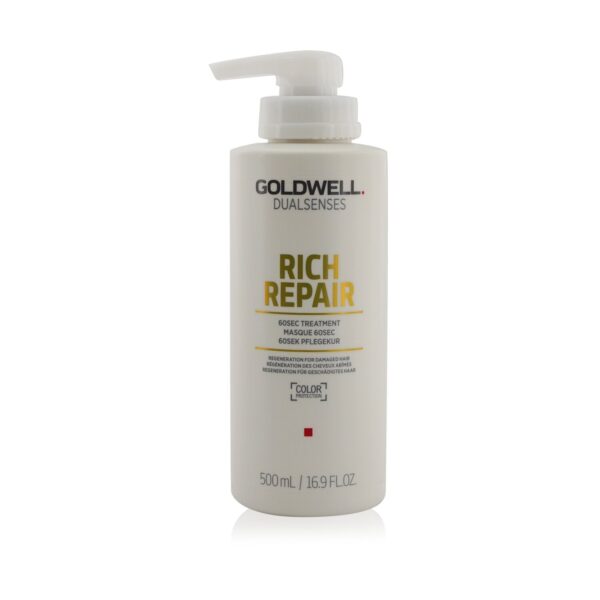 Goldwell/ゴールドウェル+デュアルセンス リッチリペア 60Sec トリートメント (ダメージヘア用)+500ml/16.9oz ブランドコスメ