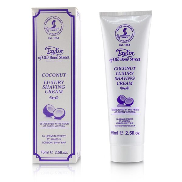 Taylor Of Old Bond Street/テイラーオブオールドボンドストリート+ココナッツ ラグジュアリーシェービングクリーム+75ml/2.5oz ブランドコスメ