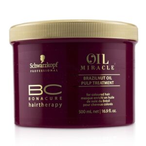 Schwarzkopf/シュワルツコフ+BC ボナキュア オイル ミラクル ブラジルナッツ オイル パルプ トリートメント (For カラー ヘア) +500ml/16.9oz ブランドコスメ