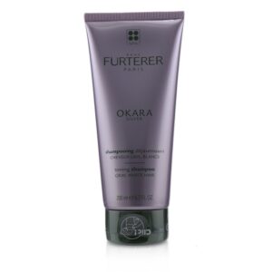 Rene Furterer/ルネ フルトレール+Okara Silver Silver Radiance Ritual Toning Shampoo (Gray, White Hair) +200ml/6.7oz ブランドコスメ