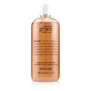 Philosophy/フィロソフィー+Amazing Grace Ballet Rose Shampoo, Bath & Shower Gel +480ml/16oz ブランドコスメ