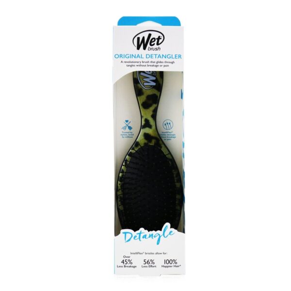 Wet Brush/ウェットブラシ+Original Detangler Safari - # Leopard +1pc ブランドコスメ