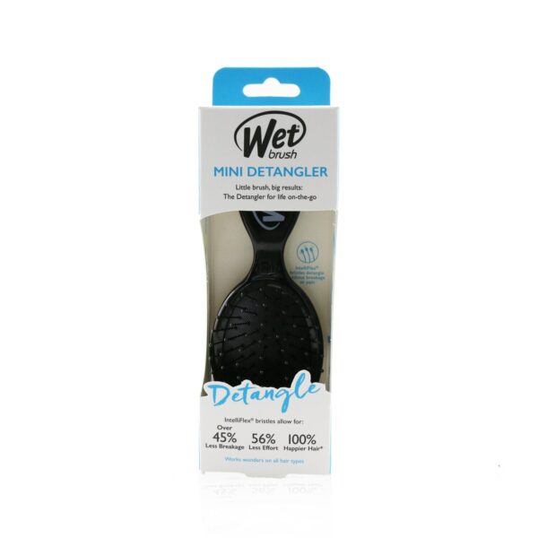 Wet Brush/ウェットブラシ+Mini Detangler - # Black +1pc ブランドコスメ