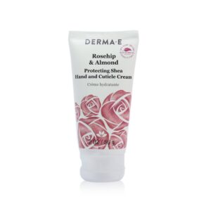 Derma E/ダーマ E+ローズヒップ & アーモンド プロテクティング シア ハンド And キューティクル クリーム +56g/2oz ブランドコスメ