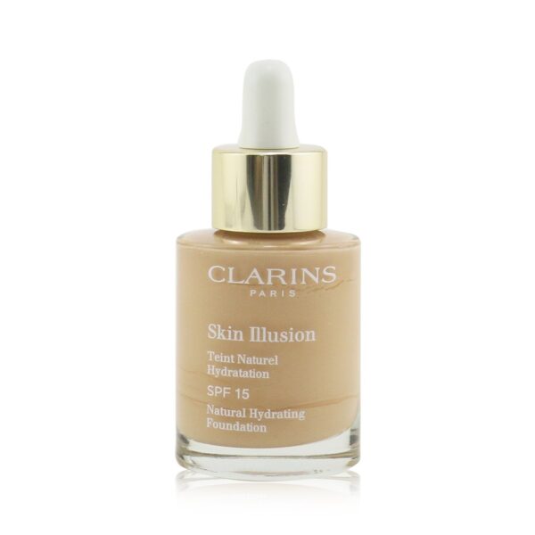 Clarins/クラランス+Skin Illusion Natural Hydrating Foundation SPF 15 # 109 Wheat +30ml/1oz+109 Wheat ブランドコスメ