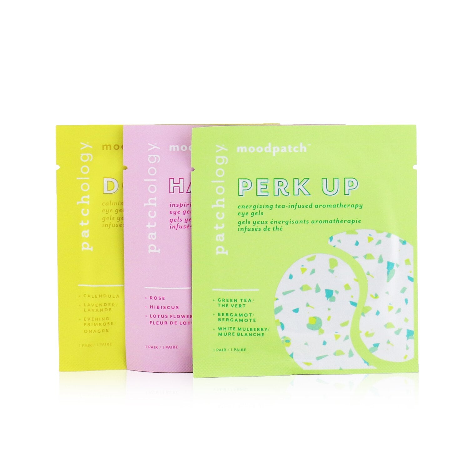 Current Mood Tea-Infused Eye Gel Trio Set: (Perk Up, Happy Place, Down Time)