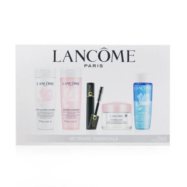 Lancome/ランコム+My Travel Essentials Set:Confort Galatee 50ml+Confort Tonique 50ml+Hypnose 2ml+Hydra Zen Cream 15ml+Bi+5pcs ブランドコスメ
