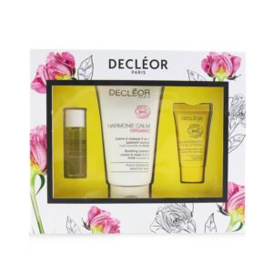 Decleor/デクレオール+Certified Organic Soothing Box: Comfort 2 In 1 Cream & Mask 50ml+Comfort Oil+3pcs ブランドコスメ