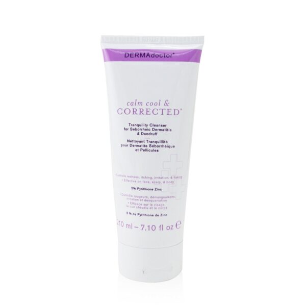 DERMAdoctor/ダーマドクター+Calm Cool & Corrected Tranquility Cleanser +210ml/7.1oz ブランドコスメ