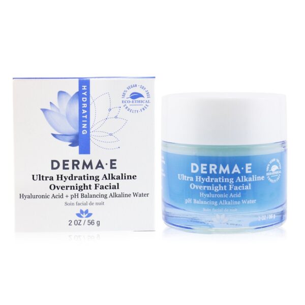 Derma E/ダーマ E+Hydrating Ultra Hydrating Alkaline Overnight Facial +56g/2oz ブランドコスメ