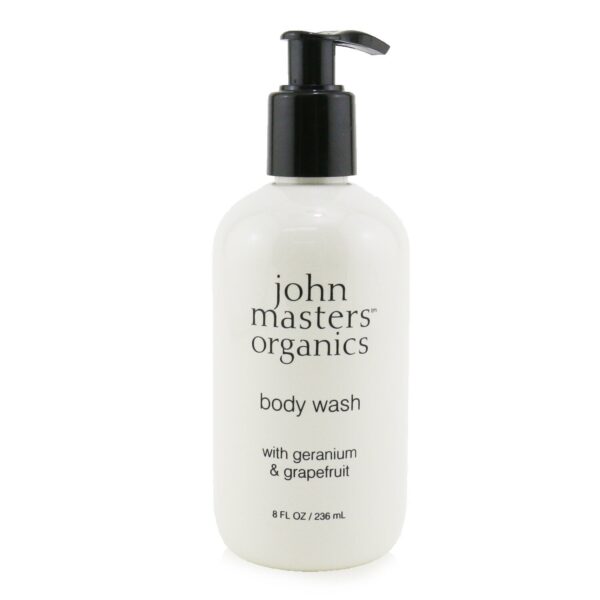 John Masters Organics/ジョンマスターオーガニック+Body Wash With Geranium & Grapefruit +236ml/8oz ブランドコスメ