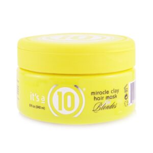 It's A 10/イッツア 10+Miracleクレイヘアマスク（ブロンド用）+240ml/8oz ブランドコスメ