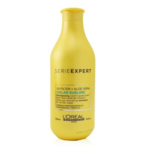 L'Oreal/ロレアル+Professionnel Serie Expert - Solar Sublime UVUVカット+アロエベラ日焼けした後美容シャンプー(すべての髪のタイプに)+300ml/10.1oz ブランドコスメ