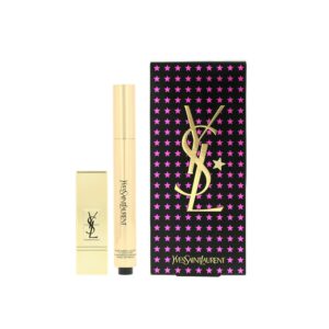 Yves Saint Laurent/イヴ・サンローラン+オールライトオンミーセット（1xTouche Eclat 2.5ml / 0.08oz + 1xミニルージュピュアクチュール）-＃2（ルミナスアイボリー）+All Lights On Me Set (1xTouche Eclat  2.5ml/0.08oz + 1x Mini Rouge Pur Couture) - #2 (Luminous Ivory) ブランドコスメ