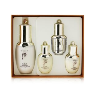 Whoo (The History Of Whoo)/ザヒストリーオブフー+Cheongidan Iilluminating Regenerating Essence Special Set: Essence 50ml +  Balancer 25ml + Emulsion 25ml + Eye Serum 8ml +4pcs ブランドコスメ