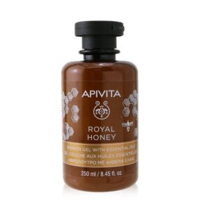 Apivita/アピヴィータ+Royal Honey Shower Gel with Essential Oils +250ml/8.45oz ブランドコスメ