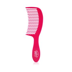 Wet Brush/ウェットブラシ+Detangling Comb - # Pink +1pc ブランドコスメ