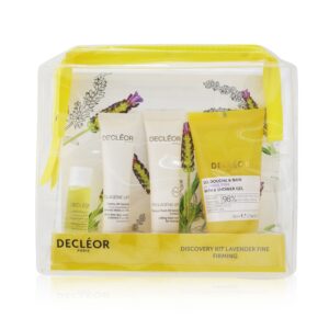 Decleor/デクレオール+Lavender Fine Firming Discovery Kit: Oil Serum 5ml+ Day Cream 15ml+ Flash Mask 15ml+ Bath & Shower Gel 50ml +4pcs ブランドコスメ