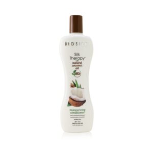 BioSilk/バイオシルク+Silk Therapy with Coconut Oil Moisturizing Conditioner +355ml/12oz ブランドコスメ