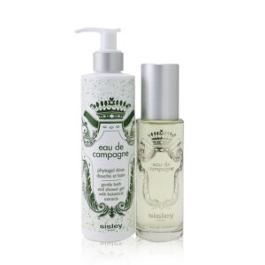 Sisley/シスレー　+Eau De Campagne Coffret: Eau De Toilette Spray 100ml/3.3oz + Gentle Bath And Shower Gel 250ml/8.4oz +2pcs ブランドコスメ