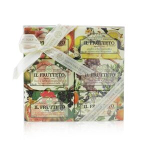 Nesti Dante/ネスティダンテ+Il Frutteto Soap Gift Set (#Peach & Lemon, #Citron & Bergamot, #Fig & Almond Milk, #Red Grapes & Blueberry, #Pomegranate & Blackcurrant, #Olive Oil & Tangerine +6x150g/5.3oz ブランドコスメ