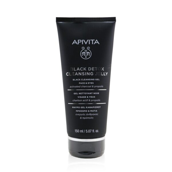 Apivita/アピヴィータ+Black Detox Cleansing Jelly For Face & Eyes +150ml/5.07oz ブランドコスメ