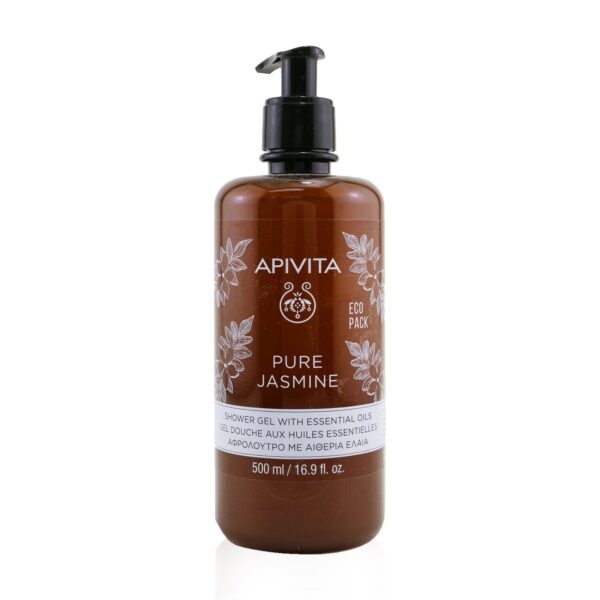 Apivita/アピヴィータ+Pure Jasmine Shower Gel with Essential Oils +500ml/16.9oz ブランドコスメ