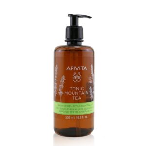 Apivita/アピヴィータ+Tonic Mountain Tea Shower Gel With Essential Oils +500ml/16.9oz ブランドコスメ