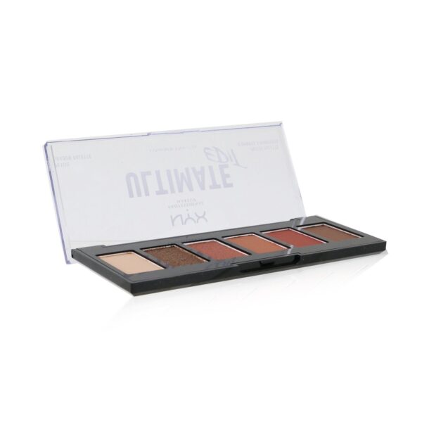 NYX/NYX　ニックス+Ultimate Edit Petite Shadow Palette (6x Eyeshadow) - # Warm Neutrals +1.2g/0.04oz ブランドコスメ