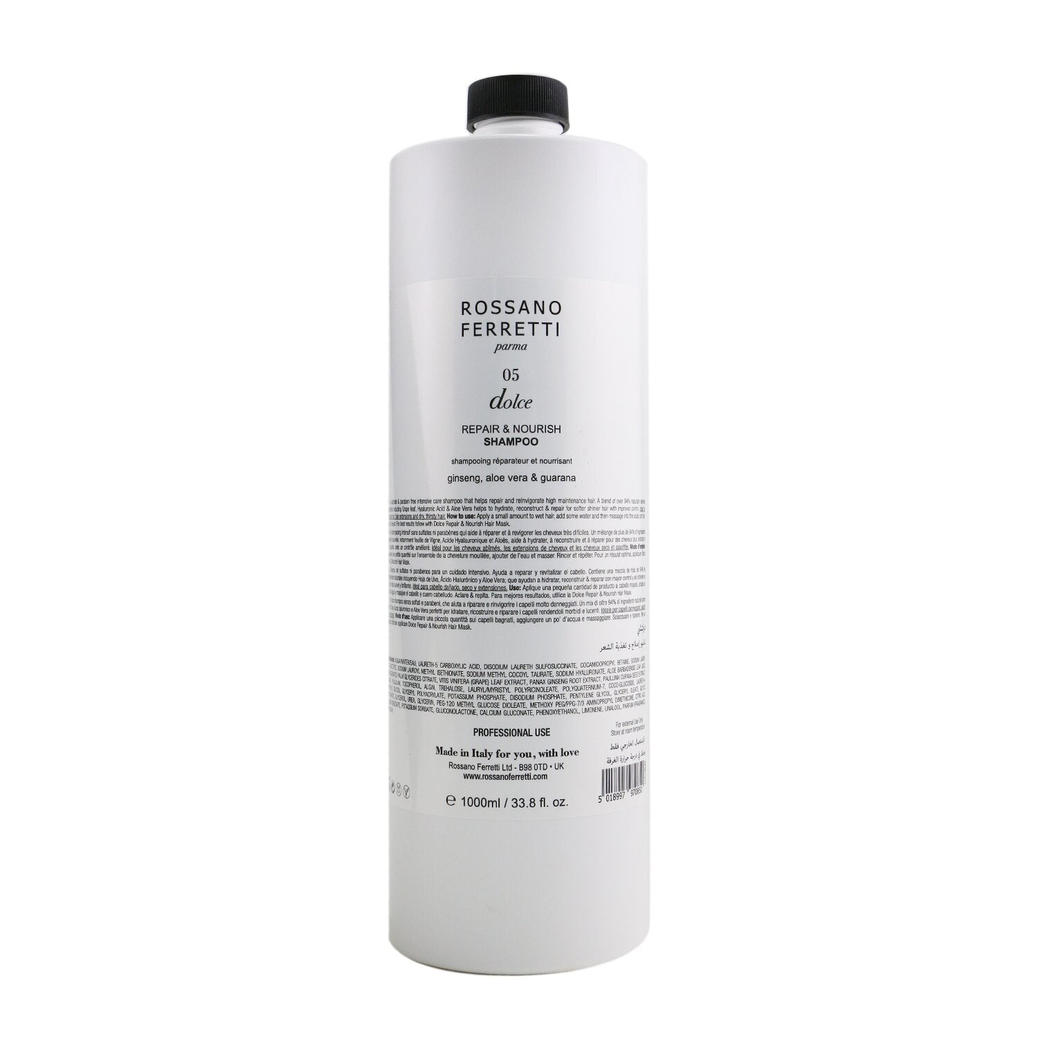 Rossano Ferretti Parma/,Rossano Ferretti Parma+Dolce 05 Repair & Nourish Shampoo (Salon Product) +1000ml/33.8oz ブランドコスメ