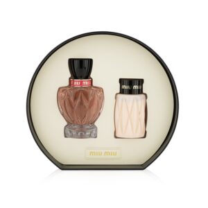 Miu Miu/ミュウミュウ+Twist Coffret: Eau De Parfum Spray 100ml/3.4oz + Body Lotion 100ml/3.4oz +2pcs ブランドコスメ