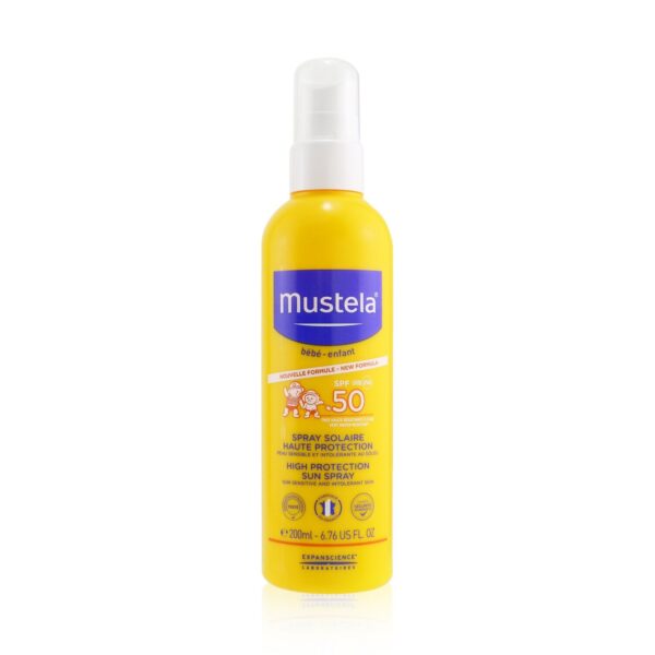 Mustela/ムステラ+High Protection Sun Spray SPF 50 +200ml/6.6oz ブランドコスメ