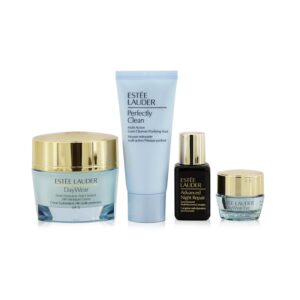 Estee Lauder/エスティ ローダー+Protect+Hydrate Collection: DayWear Moisture Creme SPF 15 50ml+ ANR Multi Recovery 15ml+ DayWear Eye 5ml+ Perfectly Clean 30ml +4pcs ブランドコスメ