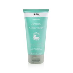 Ren/レン+Clearcalm Clarifying Clay Cleanser (For Blemish Prone Skin) +150ml/5.1oz ブランドコスメ