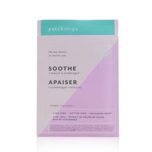 Patchology/パッチオロジー+Resting Beach Face Soothing Sheet Mask & Lip Gel Kit: 2x Soothe Sheet Masks + 2 Hydrating Lip Gels Patches +4pcs ブランドコスメ