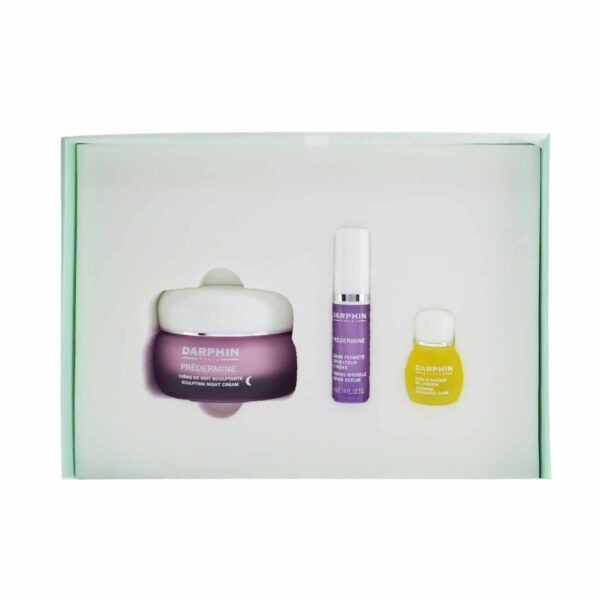 Darphin/ダルファン+Predermine Renewing Botanical Wonders Set: Sculpting Night Cream 50ml+ Wrinkle Repair Serum 4ml+ Jasmine Aromatic Care 4ml +3pcs ブランドコスメ